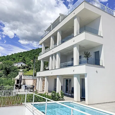 Apartman Skysea In Bregi With A View Of Abbázia